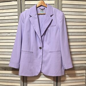 Chic Lavender Future Collective Blazer